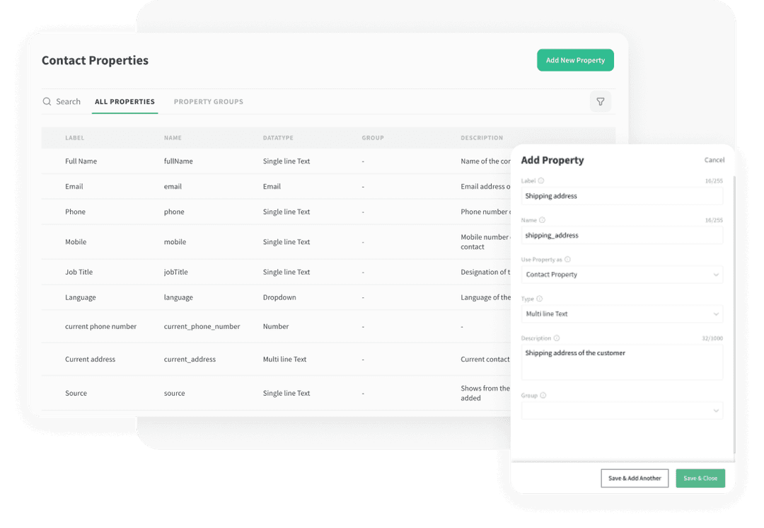 Tailored contact insights with custom fields Tailored contact insights with custom fields